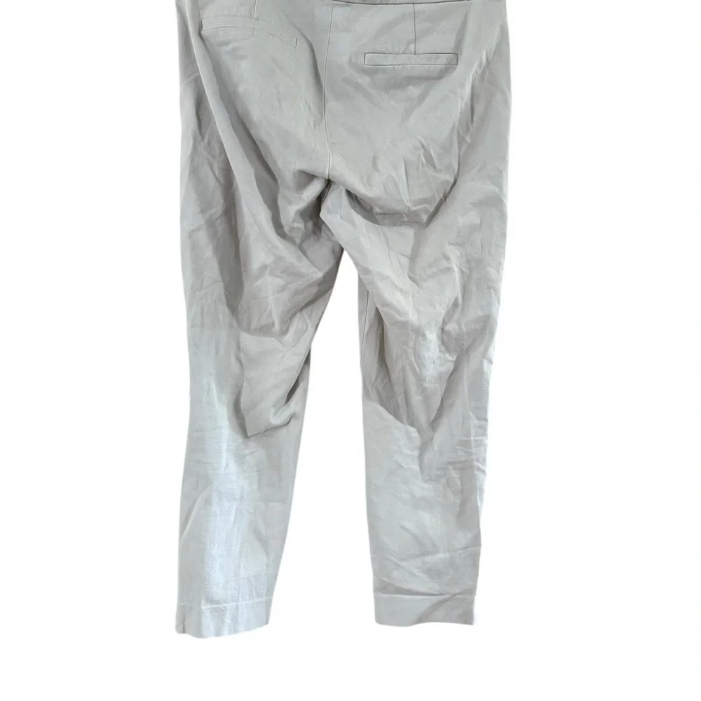 J Crew Womens Light Gray Ankle Pants